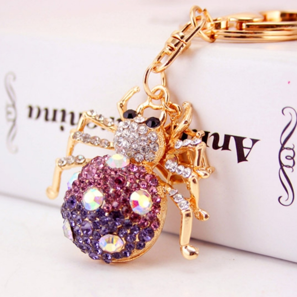 ‼️CLEARANCE PRICE FIRM‼️🕸Spider Keychain🕸